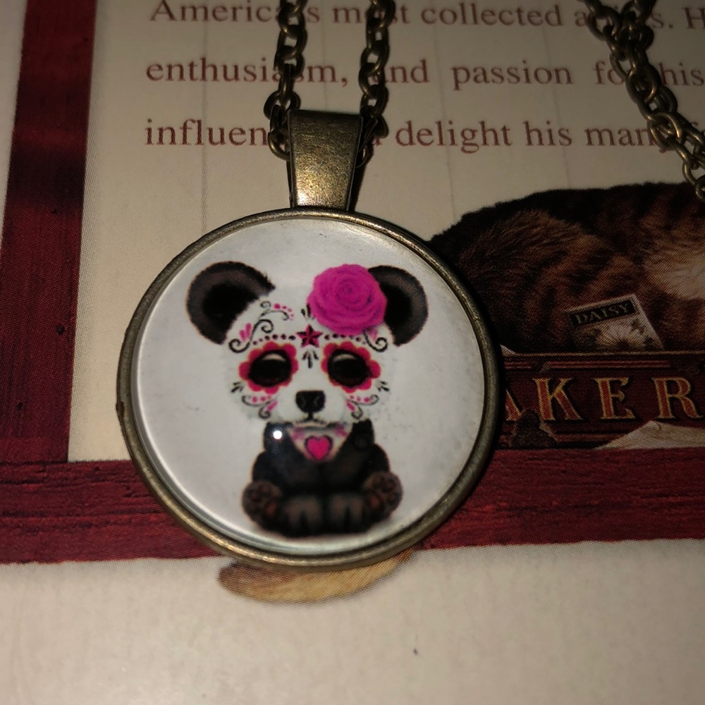 🌸Sugar skull necklace 🌸
